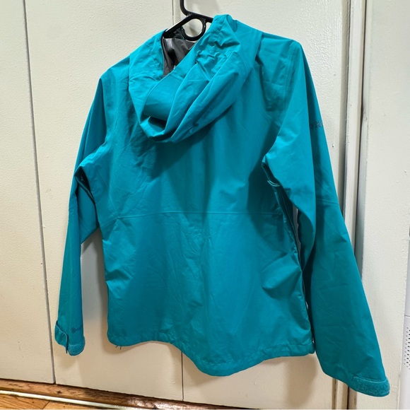 Outdoor Research Women’s Teal Waterproof Rain Jacket (Medium) - Picture 2 of 11